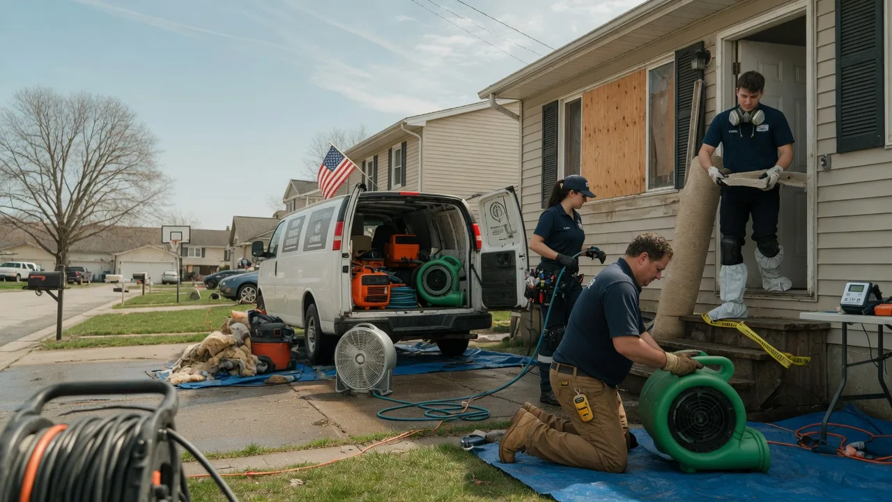 Water Damage Restoration in Mount Summit, IN near me